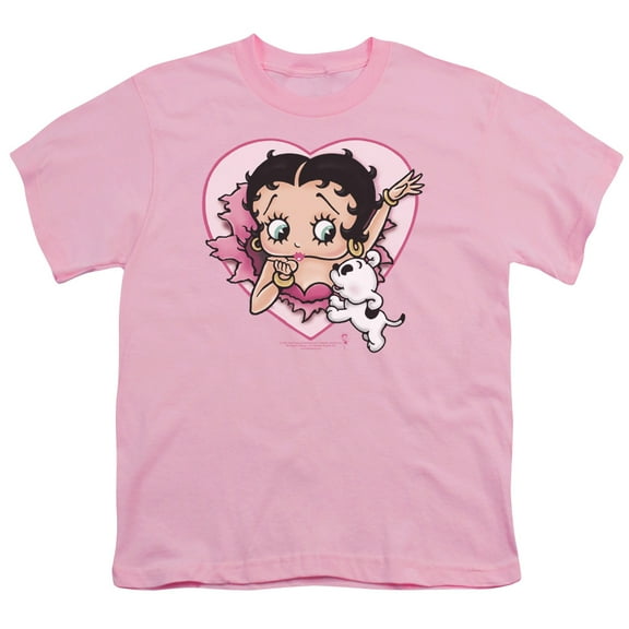 Betty Boop - I Love Betty - Youth Short Sleeve Shirt - Small