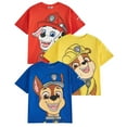 thumbnail image 1 of Pat' Patrouille T-Shirt à Manches Courtes pour Garçons (Lot de 3), 1 of 3