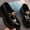 Black, variant on Girls Dress Shoes, Pull On Platform Sole Casual Summer Kids School Uniform Shoes Red Size 2.5T