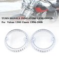 thumbnail image 1 of Turn Signals Indicators Lens Cover For Yamaha Kawasaki Vulcan 1500 VN Clear, 1 of 7