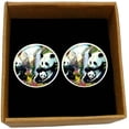 thumbnail image 5 of Bassin and Brown Panda Bears Cufflinks - Black/White, 5 of 6