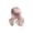 Pink, variant on Funny Pet Wig for Outdoor Goose Ornament Removable Silly Hairpiece Garden Yard Decor clothes Accessory(Beige)