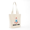 thumbnail image 7 of CafePress - Rocket Man Tote Bag - Unisex Canvas Tote Bag, Beige, 1-Piece, 7 of 7