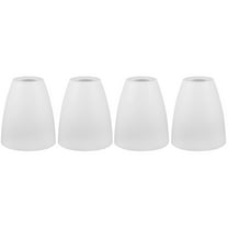 4 Pcs Flat Mouth Plastic Lampshade Home Decoration (flat White Middle Hole 42mm) 2pcs Aethstetic Room Light Accessories Wall Vintage Shades