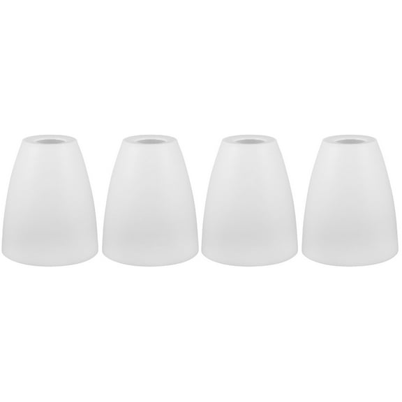 4 Pcs Flat Mouth Plastic Lampshade Home Decoration (flat White Middle Hole 42mm) 2pcs Aethstetic Room Light Accessories Wall Vintage Shades