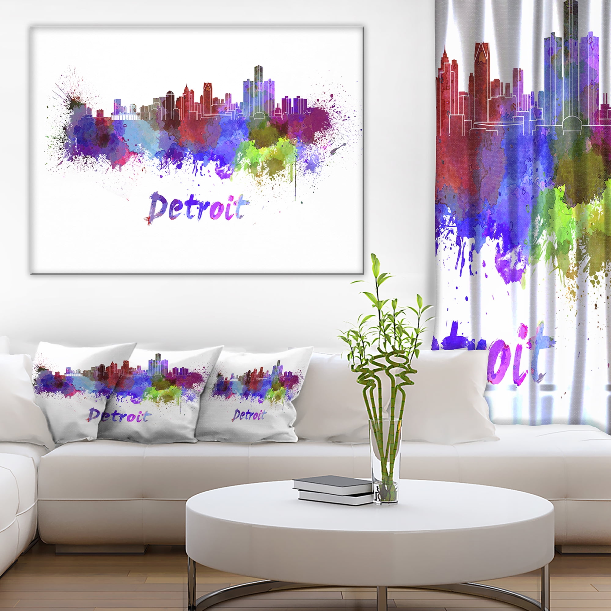 Detroit Skyline Walmart Canada