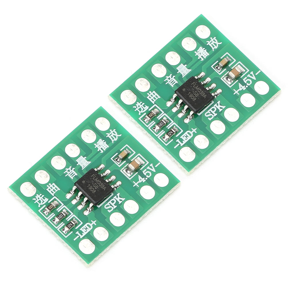 Fdit Music Chip,2Pcs 38 Music Chip DIY Module Adjustable Volume for