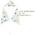 thumbnail image 3 of Kloud Bambu Baby Hooded Towel, Double Layers, Buttery Soft Ultra Absorbent Large Fits up to Toddler 3, Sea Life Print, 3 of 9