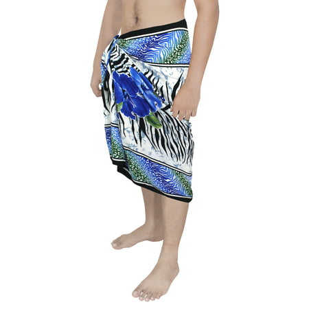 Bathing Suit Swimwear Cover ups Beachwear Wrap Mens Sarong Swimsuit ...