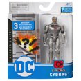 thumbnail image 4 of DC Comics, 4-Inch CYBORG Action Figure with 3 Mystery Accessories, Adventure 2, 4 of 5