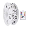 thumbnail image 3 of Guirnalda de luces de fútbol alimentada por USB, aplicación con Control remoto por voz, lámpara decorativa RGB para dormitorio, telón de fondo de TV, 32,8 pies, 3 of 10