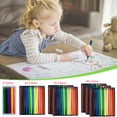 Safe and NonToxic Crayons,Triangle Crayons Washable Children Painting