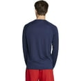thumbnail image 3 of Men's Speedo 7748221 Easy Regular Fit Long Sleeve Swim Shirt (Peacoat XL), 3 of 8
