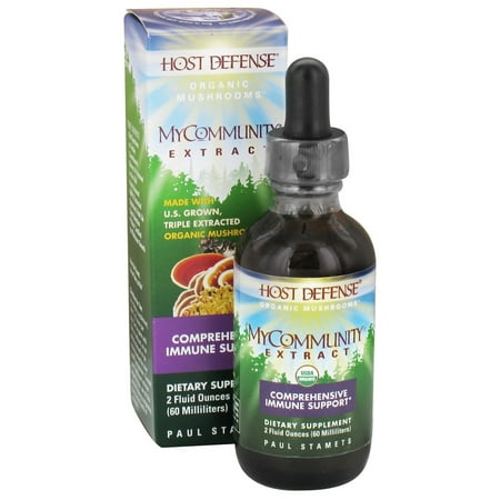 Defense Extract - Fungi Perfecti - Host Defense MyCommunity Extract - 2 oz.