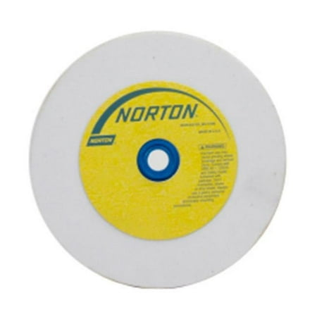 UPC: 0076607882479 | Norton Abrasives Grinding Wheel T1 6×3/4×1 AO 100G White 07660788247