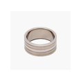 thumbnail image 2 of Metals Jewelry Men's / Women's 316L Surgical Grade Stainless Steel Ring 2 tone 10mm WIDE Size 12, 2 of 4