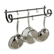 Enclume Decor Basket Hanging Pot Rack At Brookstone Now Enclume Clic Rectangular Ceiling Pot Rack