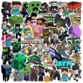 thumbnail image 2 of (C)100 pcs Minecraf-t stickers Waterproof vinyl stickers for Lapt, 2 of 5