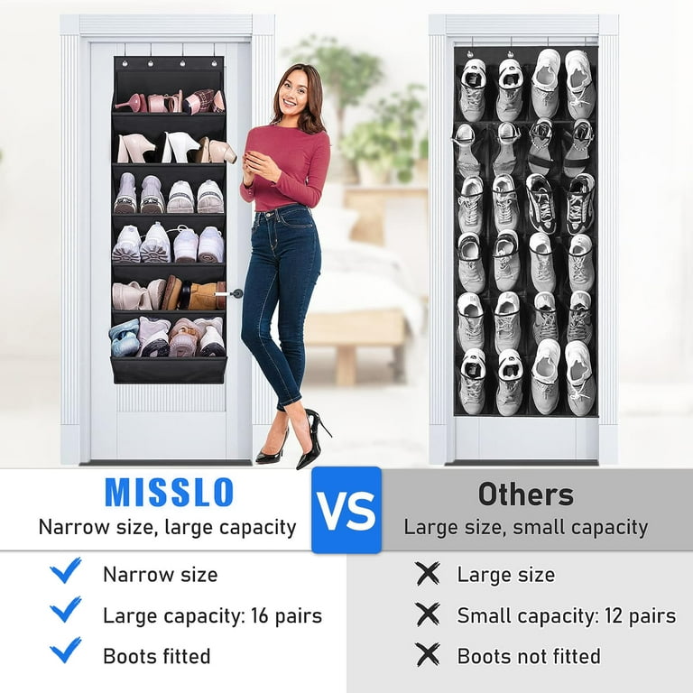 Misslo over the door shoe organizer hotsell