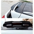 thumbnail image 5 of Universal Rear Roof Top Spoiler Wing Sticker Fit Hatchback SUV Carbon Fiber Look, 5 of 5