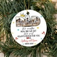 thumbnail image 4 of Personalized Name/PhoTo Dad Ornament Christmas 2025 - No Matter How Big We Get We Will Always Reach for You - Best Dad Custom PhoTo Gift for Father's Day With Son Daughter, 4 of 6