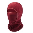 thumbnail image 1 of HAiming Kids Winter Plush Ski Face Mask Hat Breathable Thermal for Motorcycle Riding Cycling in Cold Weather, 1 of 2