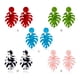 thumbnail image 4 of sweethay Gancho para la oreja en forma de hoja, decoraciones para mujer, pendiente colgante de acrílico, accesorios populares, pendientes colgantes para Ropa, zapatos y accesorios Miscelánea Azul sweethay AP010377-03, 4 of 6