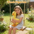 thumbnail image 5 of 13.8in Soft Yellow Duck Plush Toy, Adorable Stuffed Duckling Animal, Cuddly Bird Pillow for Home Decoration, Cute Farm Animal Plushie, Birthday Present Accent Piece, 5 of 5