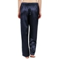 thumbnail image 3 of "Leisureland Women's Stretch Satin Pajama Pants", 3 of 3