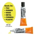 thumbnail image 7 of BAZIC Contact Cement Glue 1Oz Stong Bonds to Tile Rubber Wood Metal, 1-Pack, 7 of 7