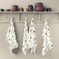 thumbnail image 4 of GZHJMY 6 Pack Cartoon Sloth Kitchen Towels, Soft Highly Absorbent Dish Towels Reusable Tea Towels Set, 28"x 18", 4 of 6