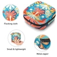 thumbnail image 3 of Peace Sign Sanitary Napkin Purse Period Bag Small Storage Travel Security Pouch Case, 3 of 6