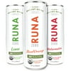 RUNA ZERO Organic Clean Energy Drink from the Guayusa Leaf, Variety Pack, Calorie Free & Sugar Free, 12 fl oz, 12 count