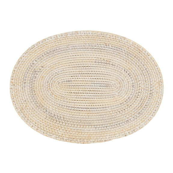 Saro Lifestyle Woven Rattan Placemats (Set of 4)