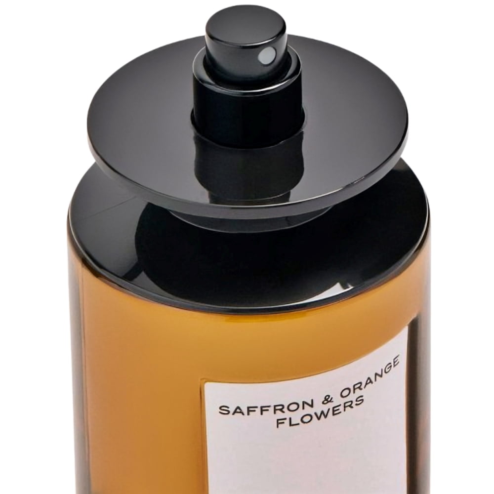 Zara Saffron and Orange Flowers Cologne for Men Warm Citrus Bergamot Spicy Musk and Clean Skin Scent Long Lasting Fragrance Eau de Parfum 100ml (3.38 fl. oz.)