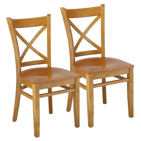 Con Side Chair in Black (Set of 2)