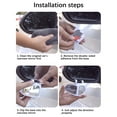 thumbnail image 5 of Giunmcul up to 45% Off Car Double Vision Auxiliary Mirror Car Rear View Mirror Reversing Reflector Front and Rear Wheel Blind Mirror 360 Two-way Reversing Mirror, 5 of 5