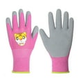thumbnail image 7 of Tnobhg 1 Pair Kids Gardening Gloves Cartoon Pattern Wear Resistant Thorn-Proof Puncture-Resistant Snug Fit Non-Slip Rubber Work Gloves, 7 of 7