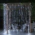 thumbnail image 4 of 300 LED Window Curtain String Light Wedding Party Garden ,White Light, 4 of 6