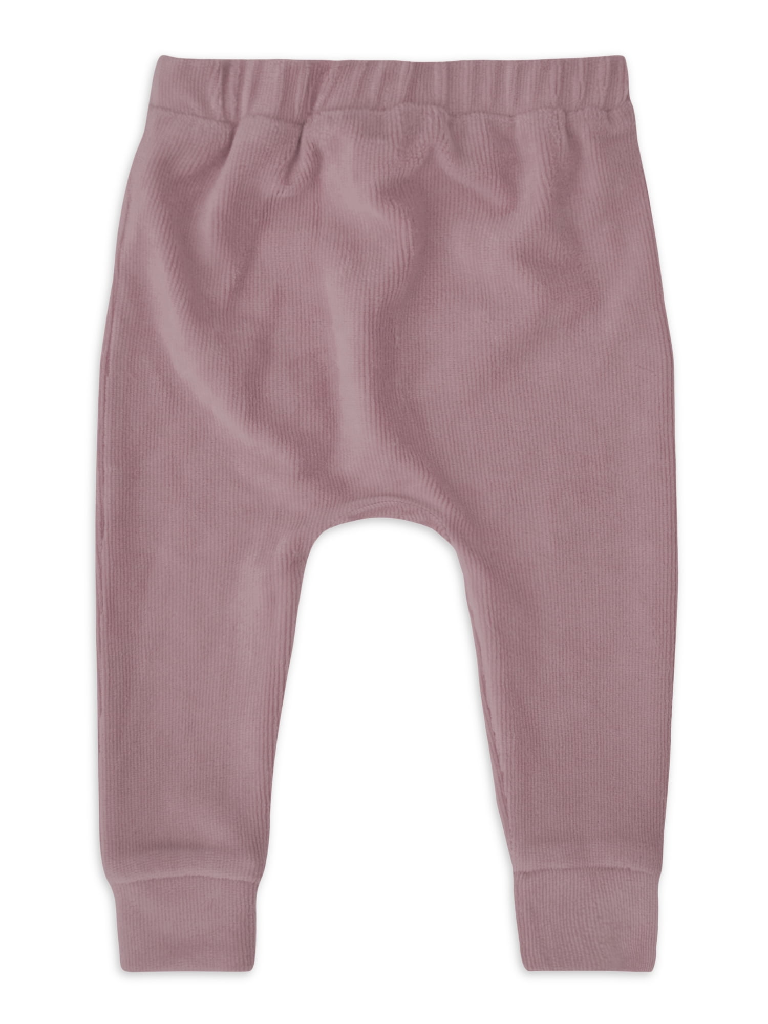 Modern Moments by Gerber Baby Boy or Girl Gender Neutral Long Sleeve Velour Top & Pant, 2-Piece Outfit Set, Sizes 0/3-24 Months