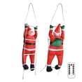 thumbnail image 4 of Muñeco LED de Papá Noel, cuerda de escalada de Papá Noel, cuerda de escalada de Papá Noel, adorno navideño, los mejores materiales, 4 of 8