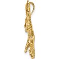 thumbnail image 2 of 14K Yellow Gold Eagle Flying Charm (31.7 X 35.88) Made In United States k6504, 2 of 5