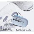 thumbnail image 4 of LUCKY STEP Chunky Fashion Mesh Sneakers Casual Running Walking Shoes,White,Womens, 4 of 10