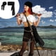 thumbnail image 5 of Xihbxyly Disfraz de Pirata para Halloween, Conjunto de Diadema y Cinturón de Lino Medieval, Accesorios de Pirata de Moda, Look de Fiesta Versátil, Celebración de Halloween, Talla Ajustable, Incluye 1, 5 of 6
