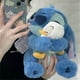 thumbnail image 3 of Peluche de pato Kawaii Stitch, muñeco de peluche de Lilo Stitch con dibujos animados, almohada de peluche suave, decoración del hogar, regalo de vacaciones para niños, 3 of 4