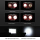 thumbnail image 3 of Luz de señales de bicicleta 4 modos de atenuación luz trasera de bicicleta cuentas LED duales para exteriores, 3 of 9