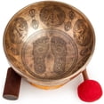 thumbnail image 3 of Large Tibetan Singing Bowl Set 12" Master Healing Grade For Sound Bath And Yoga, 3 of 3