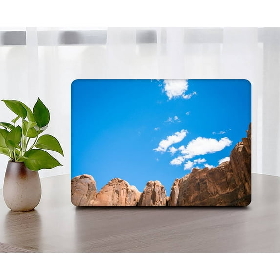 KSK KAISHEK Hard Case Compatible with Old Version MacBook Air 13 inchs( No Touch, 2010/2013/2014-2017) Model A1466/A1369, No USB-C Sky Series 0500