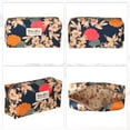 thumbnail image 3 of 1 Pc Bolsa de Maquillaje Impresa para Mujeres para Viajes de Negocios, Vacaciones, Camping, Nylon Azul Oscuro, 3 of 6