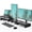 Black, variant on Fenge Computer Monitor Riser Stand with Drawer for 2 or 3 Monitors